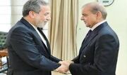 نخست وزیر پاکستان در گفت وگوی تلفنی با عراقچی به وی تسلیت‌ گفت