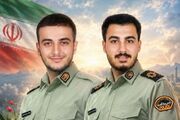 پیکر مطهر ۲ شهید مدافع امنیت با حضور باشکوه مردم در ساری تشییع شد