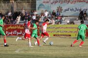 برد خانگی نوین فولاد یزد برابر مس کرمان در لیگ برتر فوتبال نونهالان