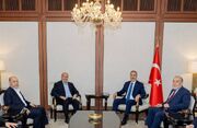 دیدار خلیل الحیه با وزیر خارجه ترکیه؛ تاکید بر توقف تجاوز و تحقق وحدت ملی فلسطین