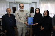 دیدار مدیرعامل ایرنا با خانواده عقاب تیزپرواز ارتش ایران؛ بزرگ‌منشی شهید کاظمی زبانزد بود