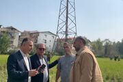 آزادسازی اراضی شهری آستارا با جمع‌آوری ۲۳ برج برق ۶۳ کیلوولتی