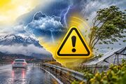پایان هفته در سمنان بارانی است؛ هشدار درباره خسارت سیلاب و تندباد