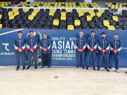تنیس‌روی‌میز قهرمانی آسیا؛ تیم مردان ایران پنجم شد