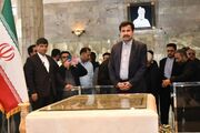 معاون رییس‌جمهور از آرامگاه فردوسی و شهر تاریخی توس بازدید کرد