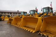بیش از ۲۰۰ دستگاه ماشین آلات در اختیار شهرداری های گیلان قرار گرفت