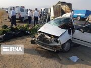 سه نفر بر اثر حادثه رانندگی در محور بیجار-دیواندره جان باختند