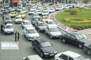 ترافیک نیمه‌سنگین در ۴ محور مواصلاتی منتهی به تهران/بارش باران در ۷ استان