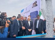 عارف: انتقال آب از دریای عمان از پروژه‌های مهم و در دست اقدام است + فیلم