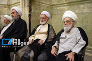 مراسم چهلم ارتحال آیت‌الله شبیری زنجانی در قم