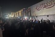 تجمع لبنانی‌ها مقابل سفارت کشورمان در بیروت + عکس