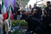 ادای احترام به شهدای «اقتدار» در گلستان شهدا؛ پیگیری مسائل خانواده‌ها در دستور کار بنیاد شهید