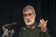 سردار قاآنی: مقاومت متکی بر ایمان الهی یک بار دیگر به پیروزی رسید