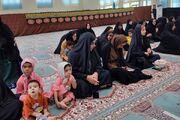 آیین جاماندگان اربعین در مصلی نماز جمعه مارگون برگزار شد