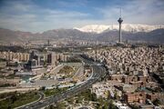 تداوم وزش باد شدید با احتمال گرد و خاک در تهران