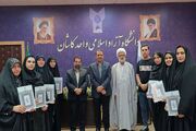 تقدیر از اعضای دفتر ایسکانیوز کاشان