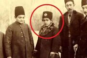 عکس آتلیه‌ای "سالارالسلطنه، پسر ناصرالدین شاه"