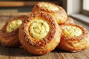 آموزش شیرینی پزی / طرز تهیه شیرینی دانمارکی با آرد گندم