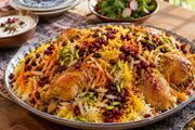 آموزش آشپزی / طرز تهیه هفت رنگ پلو با مرغ؛ مجلسی و زعفرانی