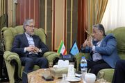 دیدار و گفت‌وگوی رئیس دانشگاه آزاد اسلامی با وزیر علوم