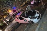 تصادف در بزرگراه حکیم؛ ۲ نفر جان باختند و ۴ نفر مصدوم شدند