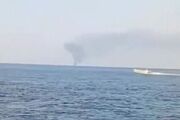 انفجار ۳ نفتکش متخلف هنگام عبور از مسیر غیر مجاز و رها شدن آنها در سواحل جنوبی تنگه هرمز