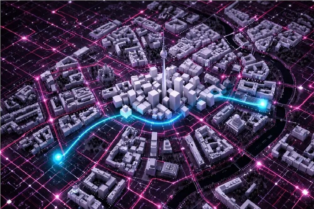 تلهپورت ۳۰ کیلومتری دادههای کوانتومی با دقت ۹۵ درصدی