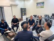 مربی اسپانیایی تیم ملی فوتسال با کادر فنی دیدار کرد