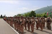 برگزاری دومین روز رزمایش مشترک سپاه پاسداران و ارتش جمهوری آذربایجان