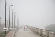 هشدار «نارنجی» مه و کاهش دید در خوزستان