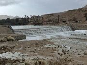 کنترل و ذخیره بیش از ۶ میلیون مترمکعب روان‌آب در لامرد طی بارش‌های اخیر