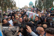 پیکر دو شهید مدافع امنیت در قم تشییع شد
