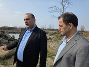 تجهیز کارگاه ساخت سد لاستیکی رادارکومه چمخاله