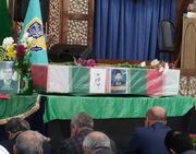 پیکر شهید مدافع امنیت در شیراز تشییع شد 