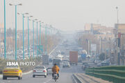 هوای یزد آلوده می‌شود