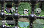 حضور رهبر انقلاب در مرقد بنیانگذار جمهوری اسلامی ایران