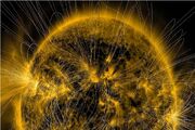 ترسیم اولین نقشه میدان مغناطیسی پنهان خورشید