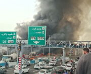 آخرین وضعیت اطفای حریق حادثه آتش‌سوزی بازارچه جنت‌آباد / حادثه بدون مصدوم تا این لحظه