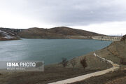 معاون حفاظت و بهره‌برداری شرکت آب منطقه‌ای: ذخیره سد اکباتان همدان ۹ میلیون مترمکعب شد 