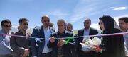 نخستین مجموعه ورزشی روباز روستای انوج سامن به بهره‌برداری رسید
