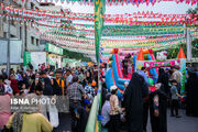 استقبال مردم از جشن ۱۰ کیلومتری غدیر