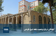 ویدیو/ ابهاماتی درباره وضعیت بقعه شیخ طرشتی