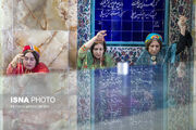 مسابقه نخ‌ریسی سنتی - آرامگاه سعدی