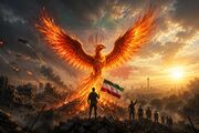 ققنوس در آتش؛ تحلیلی بر صد روز مقاومت و تداوم تاریخی ایران