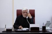 تماس تلفنی معاون اول رئیس‌جمهوری با جانباز جنگ رمضان نیروی هوافضای سپاه
