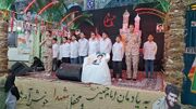 یادواره ۱۲۱ شهید نوق و بهرمان رفسنجان برگزار شد