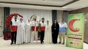 حضور ۸ امدادگر گیلانی در چهارمین دوره جشنواره «تکامل»