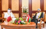 دیدار وزیران خارجه عمان و قطر