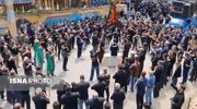 تاسوعای حسینی در پلسفید؛ حماسه آفرینی با بیرق «یا لثارات الخامنه‌ای»