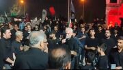 مداحی حسین فخری در جوار مزار شهدای میناب